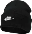 Шапка подростковая Nike PEAK BEANIE черная HF5498-010