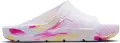 Шлепанцы подростковые Nike JORDAN POST (GS) бело-желто-розовые FZ3154-156
