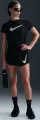 Шорти для бігу жіночі Nike ONE DRI-FIT MID-RISE BRIEF-LINED RUNNING чорні HJ2195-010