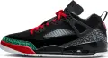 Кросівки Nike JORDAN SPIZIKE LOW чорно-червоно-зелені FQ1759-060