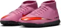 Сороконіжки (шиповки) дитячі Nike JR MERCURIAL SUPERFLY 10 CLUB TF рожево-червоні FQ8313-600