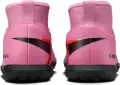 Сороконіжки (шиповки) дитячі Nike JR MERCURIAL SUPERFLY 10 CLUB TF рожево-червоні FQ8313-600