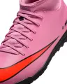 Сороконіжки (шиповки) дитячі Nike JR MERCURIAL SUPERFLY 10 CLUB TF рожево-червоні FQ8313-600
