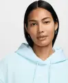 Худи женское Nike SPORTSWEAR PHOENIX FLEECE OVERSIZED светло-голубое DQ5860-474