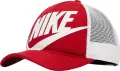 Бейсболка подростковая Nike RISE STRUCTURED TRUCKER красно-белая FB5363-687