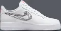 Кроссовки Nike AIR FORCE 1 LOW "3D SWOOSH" белые DR0149-100