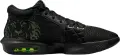 Кроссовки баскетбольные Nike LEBRON WITNESS VIII черно-салатовые FB2239-002