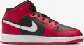 Кроссовки подростковые Nike AIR JORDAN 1 MID (GS) красно-черные DQ8423-061