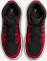 Кроссовки подростковые Nike AIR JORDAN 1 MID (GS) красно-черные DQ8423-061