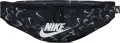 Сумка на пояс Nike HERITAGE AIRBRUSH чорно-біла HV6612-010