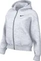 Толстовка женская Nike SPORTSWEAR PHOENIX FLEECE светло-серая HJ0995-051