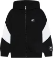 Толстовка підліткова Nike AIR FLEECE чорно-біла HV1219-010