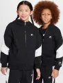Толстовка підліткова Nike AIR FLEECE чорно-біла HV1219-010