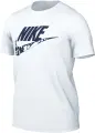 Футболка Nike SPORTSWEAR бело-темно-синяя FQ8034-100