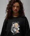 Футболка жіноча Nike JORDAN OVERSIZED GRAPHIC чорна FN5708-010