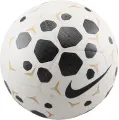 Футбольный мяч Nike PITCH бело-черно-золотой Размер 5 HV6249-100