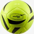 Футбольний м'яч Nike PITCH лимонно-чорний Розмір 5 HV6341-702