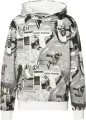 Худи Nike JORDAN BROOKLYN FLEECE серо-черно-белое FV7297-010