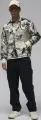 Худи Nike JORDAN BROOKLYN FLEECE серо-черно-белое FV7297-010