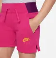 Шорти підліткові Nike AIR FRENCH TERRY рожеві DM8218-666