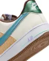 Кросівки Nike AIR FORCE 1 RETRO QS біло-коричнево-бірюзово-блакитні IB5722-100
