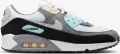 Кросівки Nike AIR MAX 90 сіро-біло-блакитно-бежеві IB7674-001