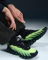 Кроссовки Nike AIR MAX DN8 салатово-черные HQ4681-010
