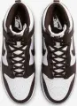 Кроссовки Nike DUNK HIGH RETRO бело-темно-коричневые DV0829-100
