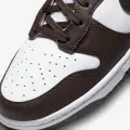 Кроссовки Nike DUNK HIGH RETRO бело-темно-коричневые DV0829-100