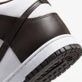Кроссовки Nike DUNK HIGH RETRO бело-темно-коричневые DV0829-100