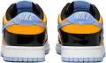 Кроссовки Nike DUNK LOW RETRO SE желто-черно-голубые IB6400-001
