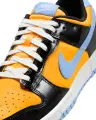 Кроссовки Nike DUNK LOW RETRO SE желто-черно-голубые IB6400-001