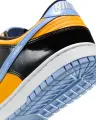 Кроссовки Nike DUNK LOW RETRO SE желто-черно-голубые IB6400-001