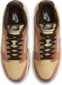 Кроссовки Nike DUNK LOW RETRO SE коричнево-бежево-фиолетовые HF3141-200