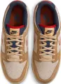 Кросівки Nike DUNK LOW RETRO SE коричнево-темно-синьо-червоні HQ3640-790