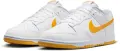 Кросівки Nike DUNK LOW RETRO біло-жовті DV0831-110
