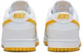 Кросівки Nike DUNK LOW RETRO біло-жовті DV0831-110