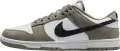 Кроссовки Nike DUNK LOW серо-белые IB3079-300