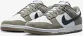 Кроссовки Nike DUNK LOW серо-белые IB3079-300
