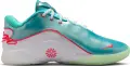 Кроссовки баскетбольные Nike LEBRON XXII XMAS бирюзово-коралловые HV5148-600
