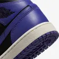 Кросівки жіночі Nike AIR JORDAN 1 MID фіолетово-чорні BQ6472-051