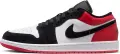 Кросівки Nike AIR JORDAN 1 LOW SE біло-чорно-червоні IB8971-106