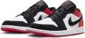 Кросівки Nike AIR JORDAN 1 LOW SE біло-чорно-червоні IB8971-106