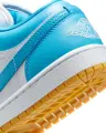 Кроссовки женские Nike AIR JORDAN 1 LOW голубо-белые DC0774-104