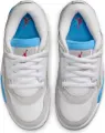 Кросівки підліткові Nike AIR JORDAN 4 RM (GS) світло-сіро-біло-блакитні FQ7938-104