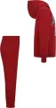 Спортивний костюм дитячий Nike JORDAN JERSEY TRACKSUIT червоно-чорний 85C651-R78