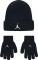 Зимовий набір аксесуарів дитячий Nike JORDAN ESSENTIALS чорний 8A0836-023