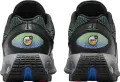 Кроссовки подростковые Nike AIR MAX DN (GS) черно-салатово-голубые FB8987-010