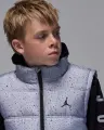 Куртка подростковая Nike JORDAN 2 FER серо-черная 95D191-GHJ