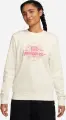 Світшот жіночий Nike SPORTSWEAR CLUB FLEECE GRAPHIC кремово-рожевий HV2342-133